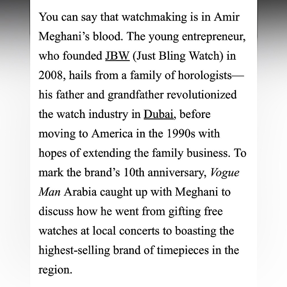 JBW ⌚️ Just Bling Watch #JB-008-B - Picture 2 of 5